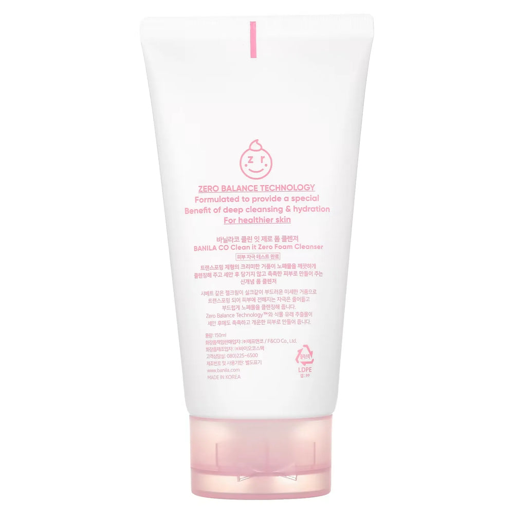 Banila co Clean it Zero Foam Cleanser - 150ml Banila