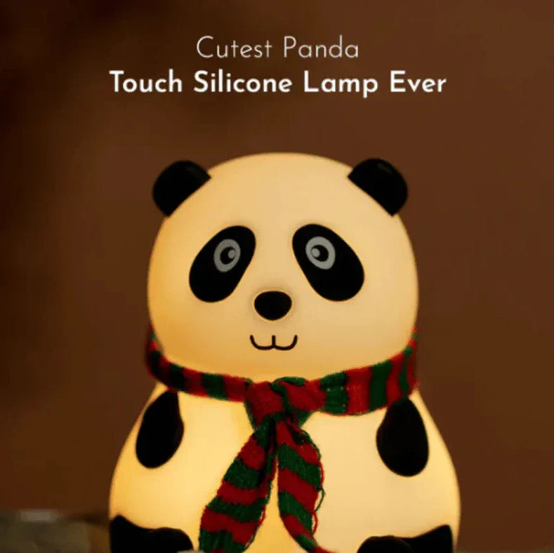 Cute Silicone Panda Lamp Night Light Cosmia.pk