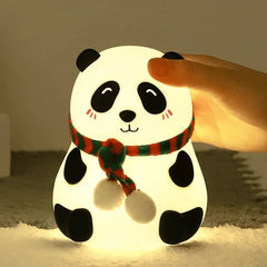 Cute Silicone Panda Lamp Night Light Cosmia.pk