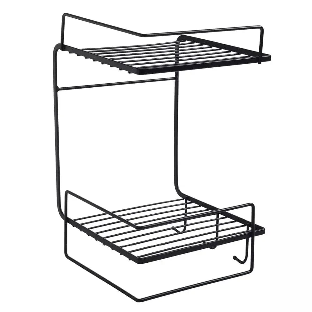 2 Layer Corner Storage Shelves Cosmia.pk