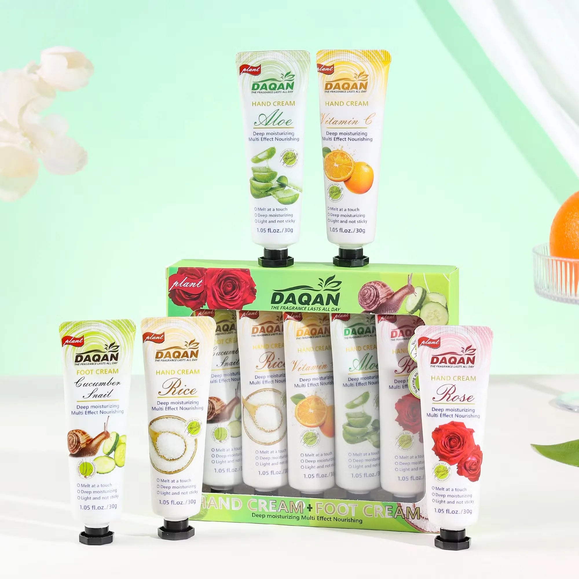 Daqan Hand & Foot Moisturizing Cream - Pack of 5 Daqan