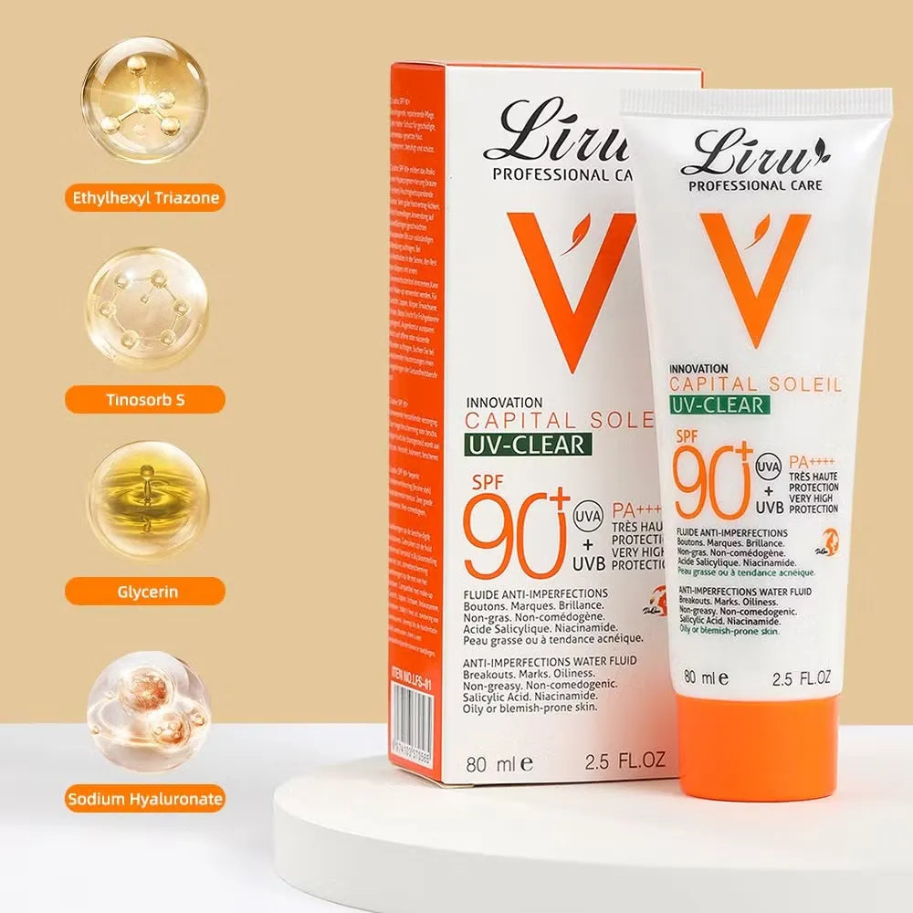 Liru Phataderum Sun Protection Cream SPF 90 Face Moisturizing Liru
