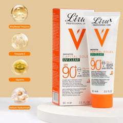 Liru Phataderum Sun Protection Cream SPF 90 Face Moisturizing Liru
