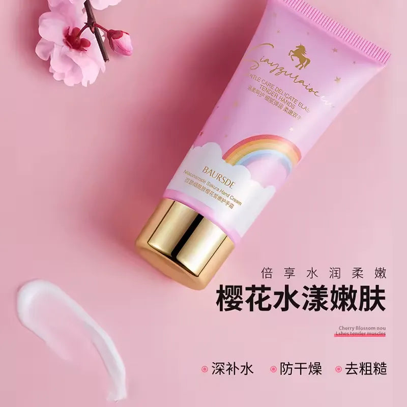 Baursde Niacinamide Sakura Hand Cream - 60g Baursde