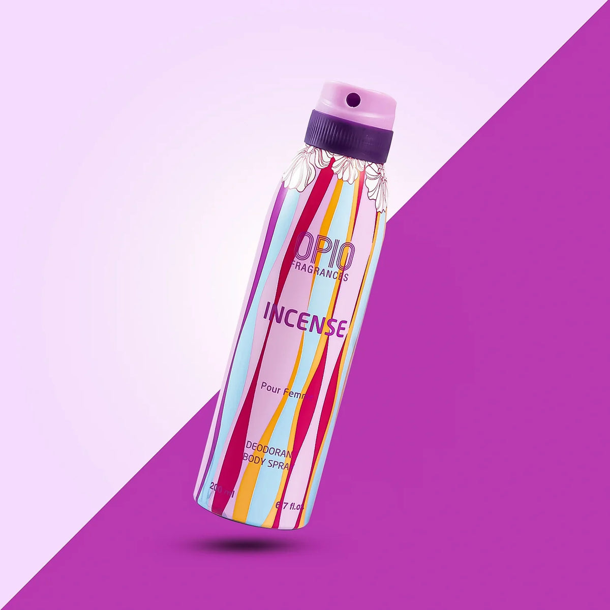 Opio Incense Deodorant Body Spray for Women (200ml) Opio