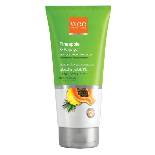 VLCC Pineapple & Papaya Gentle Exfoliating Scrub - 150ml VLCC