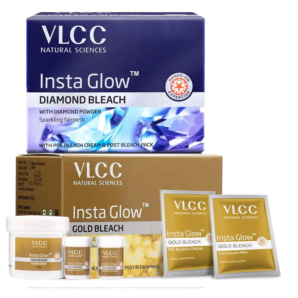 Insta Glow Gold & Diamond Bleach VLCC