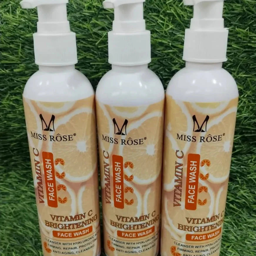 Miss Rose Vitamin C Brightening Face Wash Miss Rose