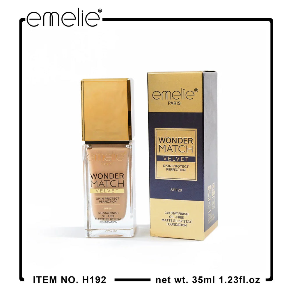 Emelie Wonder Match Velvet Skin Protect Perfection – 35ml Emelie