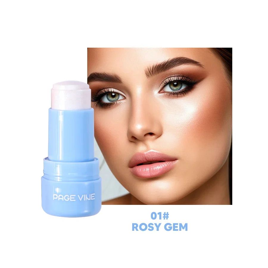 Jelly Highlighter Stick – Hydrating Dewy Glow Page Vine