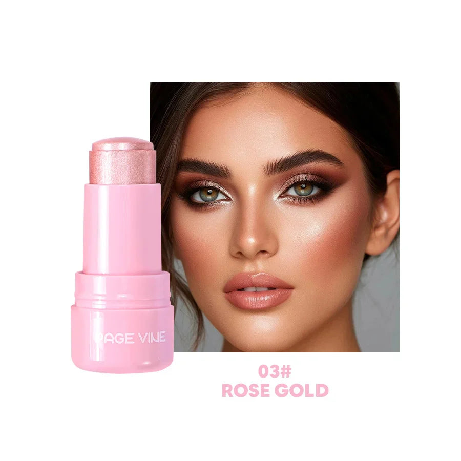 Jelly Highlighter Stick – Hydrating Dewy Glow Page Vine