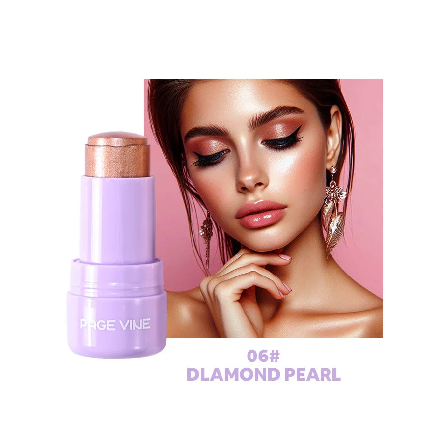 Jelly Highlighter Stick – Hydrating Dewy Glow Page Vine
