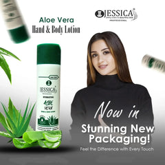 Jessica Luxury Aloe Vera Moisturizing Body Lotion Beauty Lotion - 150ml Jessica