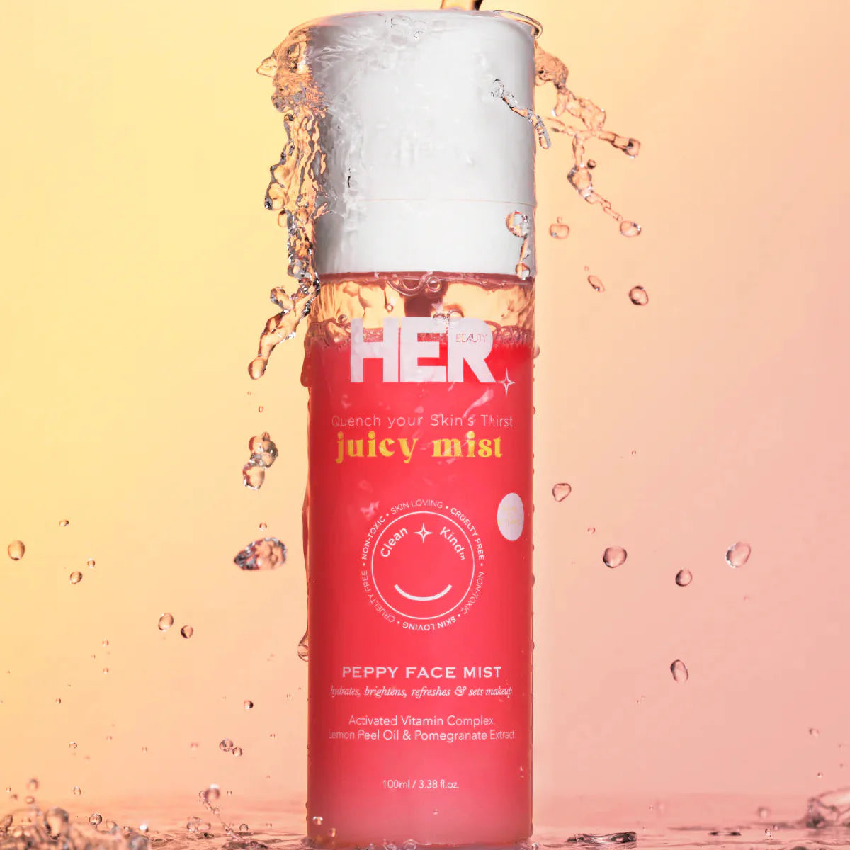 HER Beauty juicy mist Peppy Face Mist 100ml HER Beauty