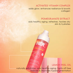 HER Beauty juicy mist Peppy Face Mist 100ml HER Beauty