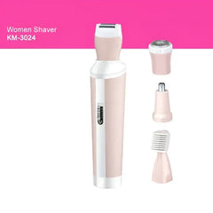 Kemei KM-3024 4-in-1 Hair Remover Or Rechargeable Kemei