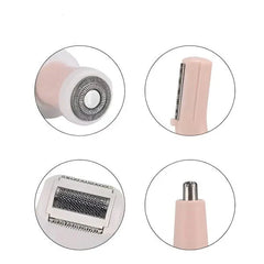 Kemei KM-3024 4-in-1 Hair Remover Or Rechargeable Kemei
