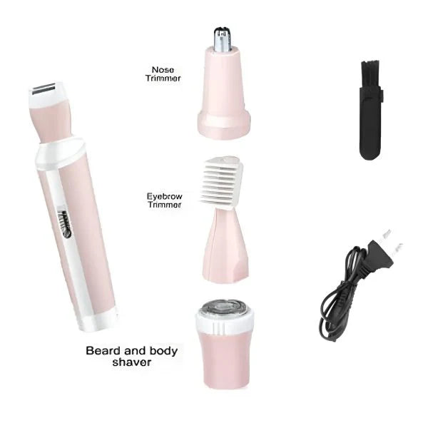 Kemei KM-3024 4-in-1 Hair Remover Or Rechargeable Kemei