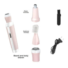 Kemei KM-3024 4-in-1 Hair Remover Or Rechargeable Kemei