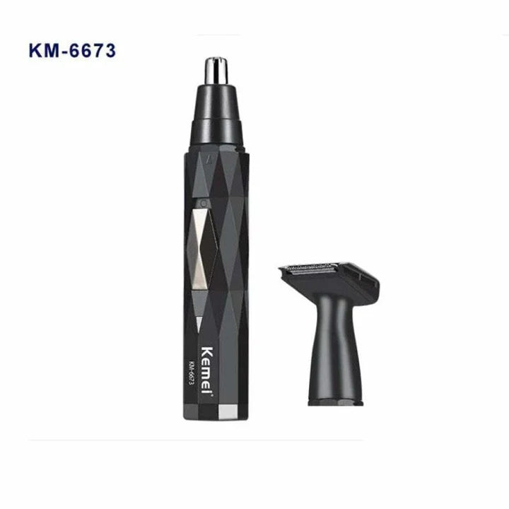 Kemei KM-6673 2in 1 men's facial shaver nose trimmer Kemei