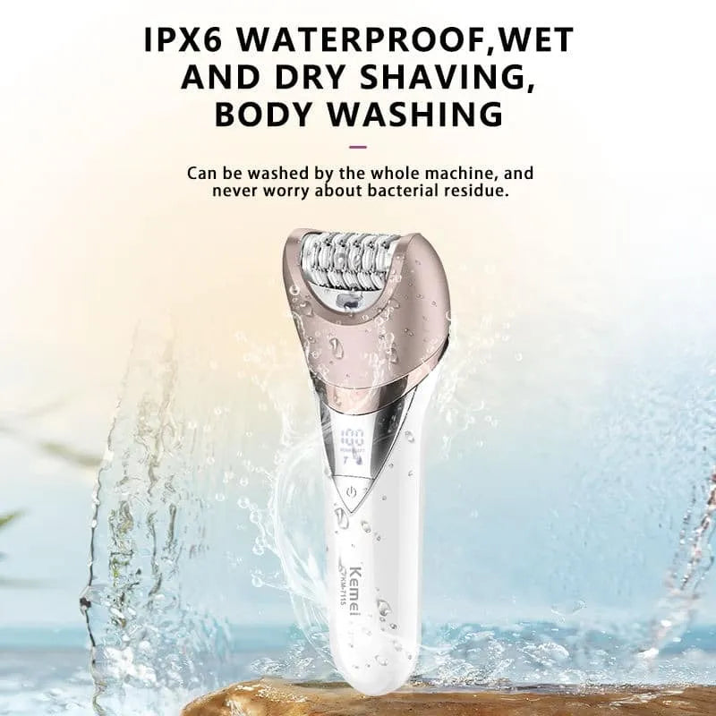 Kemei KM-7115 6-in-1 Epilator Kemei