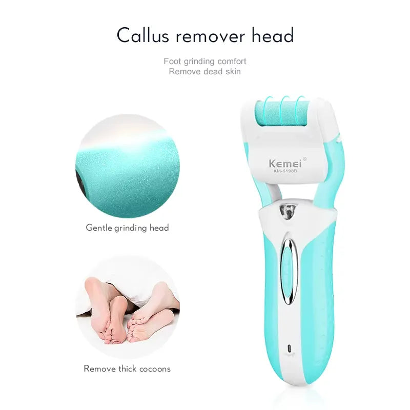 Kemei KM-6198B 3-in-1 rechargeable Electric Epilator Kemei