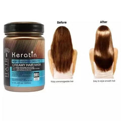Keratin Moisturizing & Smooth Creamy Hair Mask 1000ml Cosmia