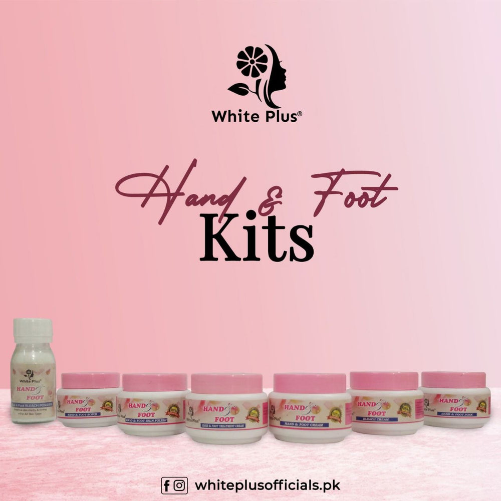 White Plus Meni Pedi Kit - 6 Steps White Plus