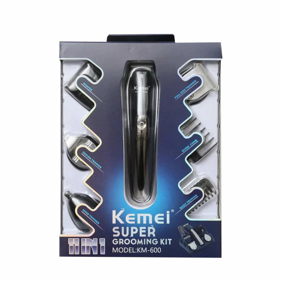 Kemei KM‑600 11 in 1 Grooming Kit Kemei