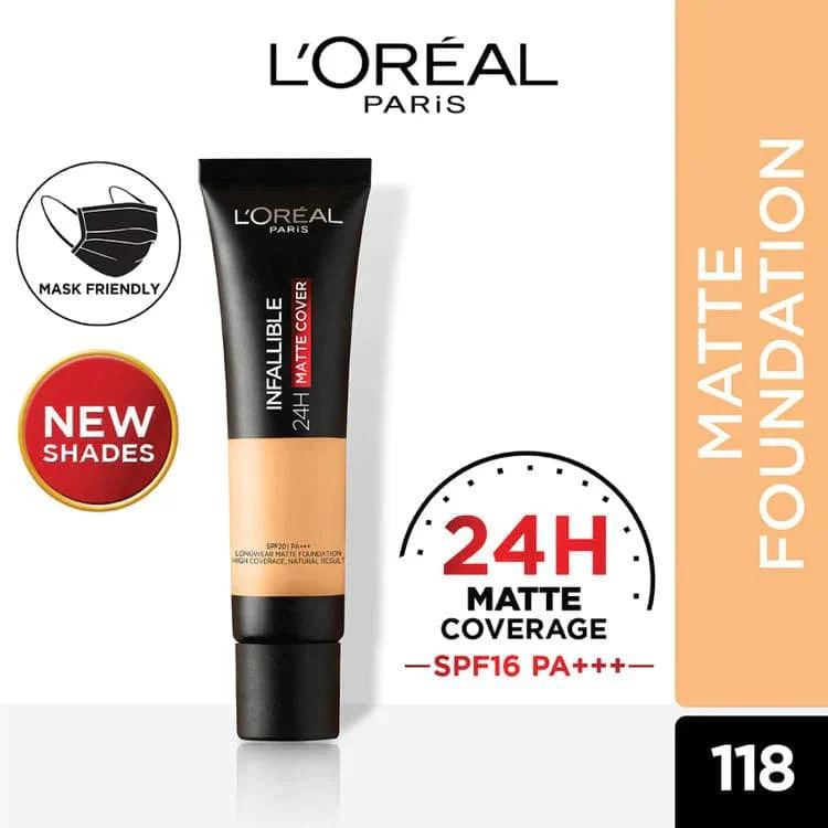 Loreal Infallible 24hr Matte Cover Foundation Loreal Paris