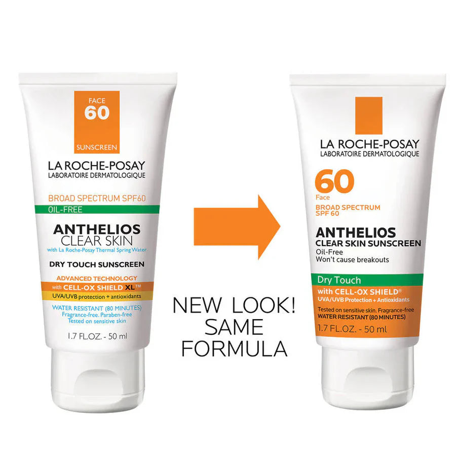 La Roche-Posay Anthelios Clear Skin Oil Free Sunscreen SPF 60 50ml La Roche Posay