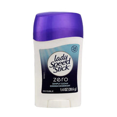 Lady Speed Stick Zero Simply Clean Deodorant 39.6g Lady Speed Stick