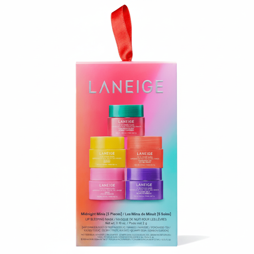 LANEIGE Midnight Minis Set 5 Pcs Set Of Lip Sleeping Mask. Laneige