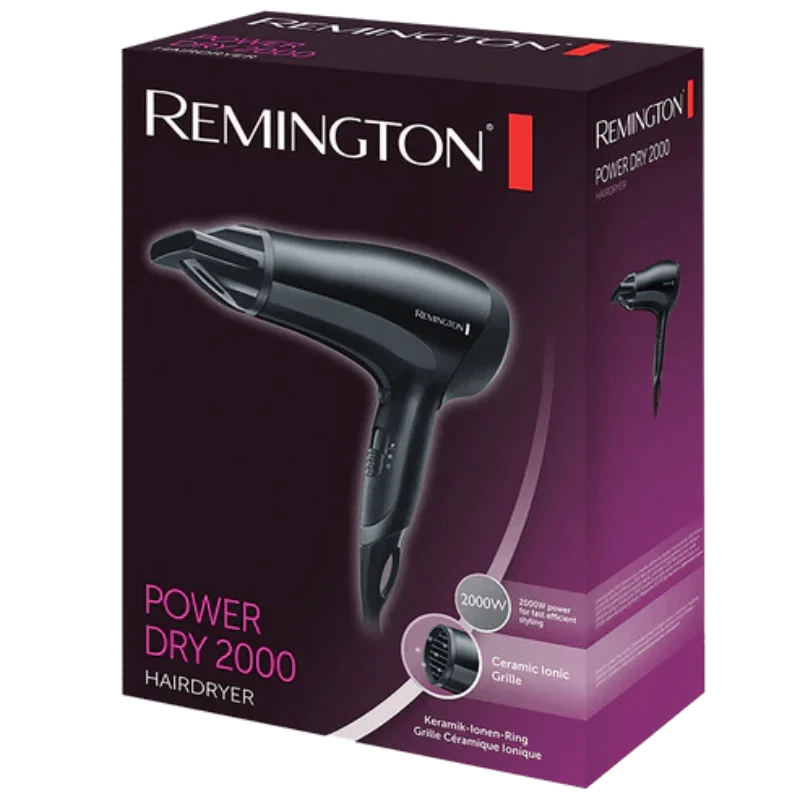 Remington D3010 Hair Dryer Power Ionic 2000w Remington
