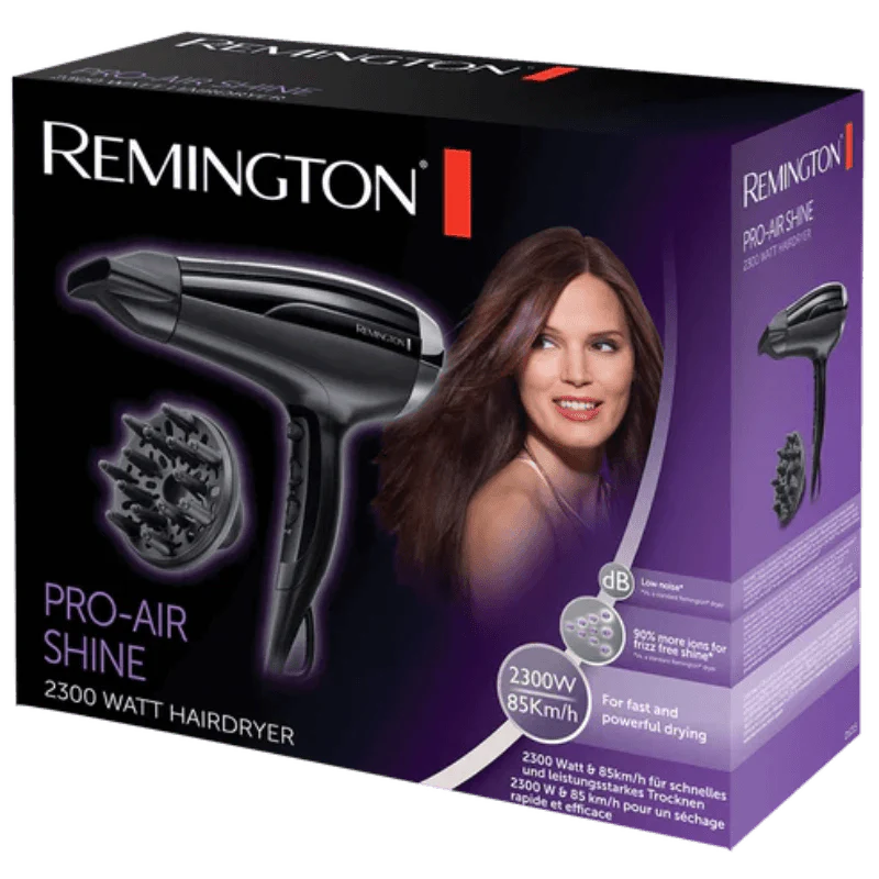 Remington Pro Air Shine Hair Dryer D5215 Remington
