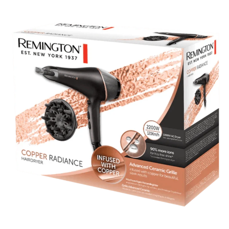 Remington Copper Radiance AC Hair Dryer AC5700 Remington