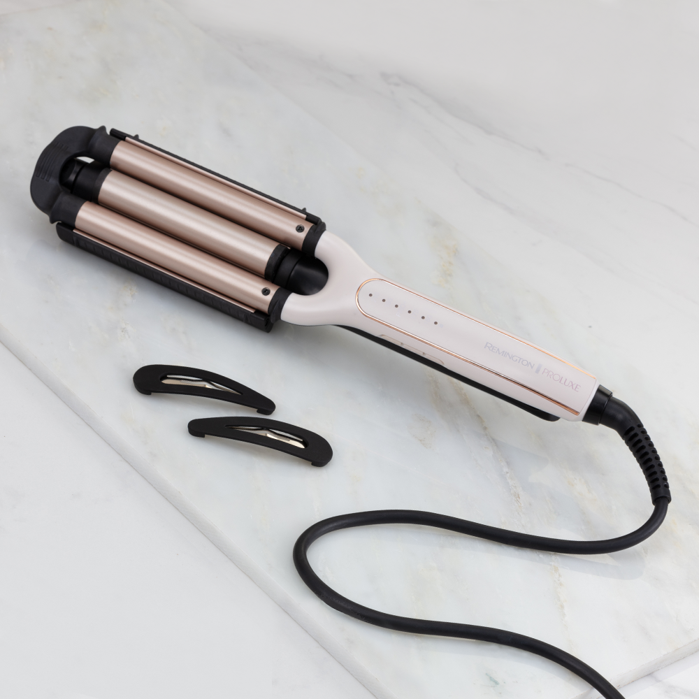 3 Rods Hair Waver – Professional Triple Barrel Styler Cosmia.pk