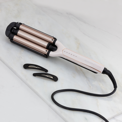 3 Rods Hair Waver – Professional Triple Barrel Styler Cosmia.pk
