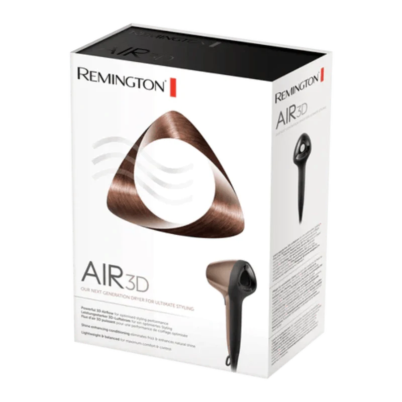 Remington D7777 Air3d Hair Dryer Remington