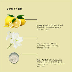 Be Care Love Spa Brightening Lemon + Lily with Kojic Acid 4-in-1 Be Care Love