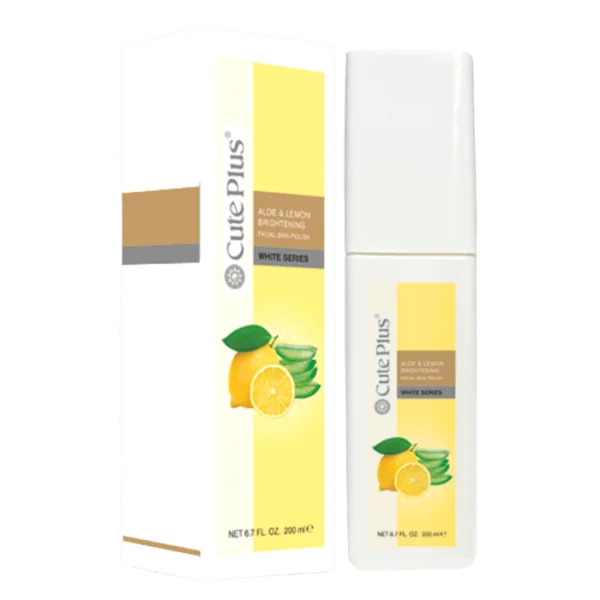 Cute Plus White Series Aloe & lemon Brightening Facial Skin Polish Cute Plus