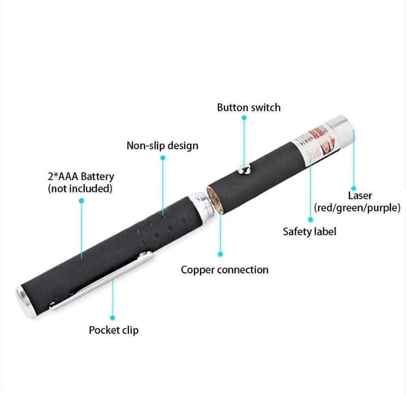 Metal Green Multipurpose Laser Light with designing Disco Pointer Pen Cosmia.pk