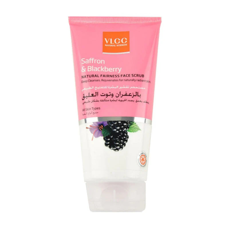 VLCC Blackberry Saffron Scrub - 150ml VLCC