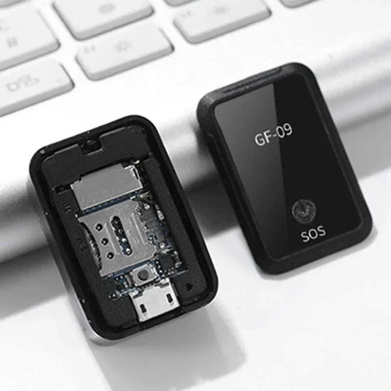 GPS Tracker GF-09 Mini GPS Tracker APP Remote Control Anti-Lost Device Cosmia.pk