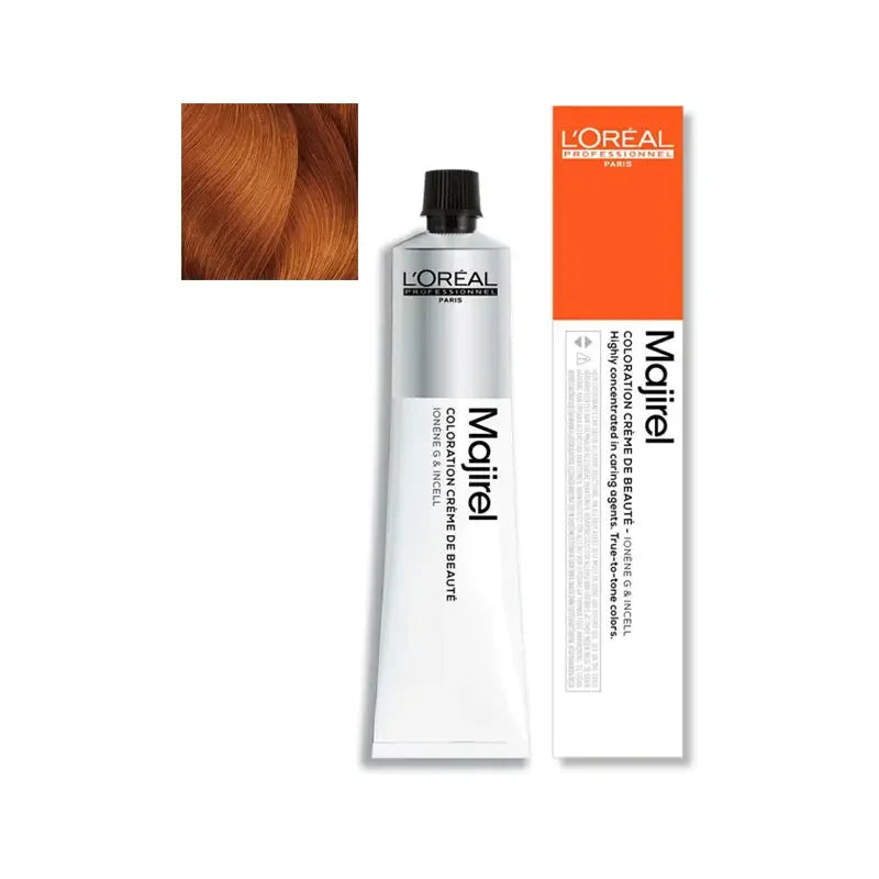 L’Oréal Majirel 7.44 Deep Copper Blonde Hair Colour (50ml) Loreal Professional