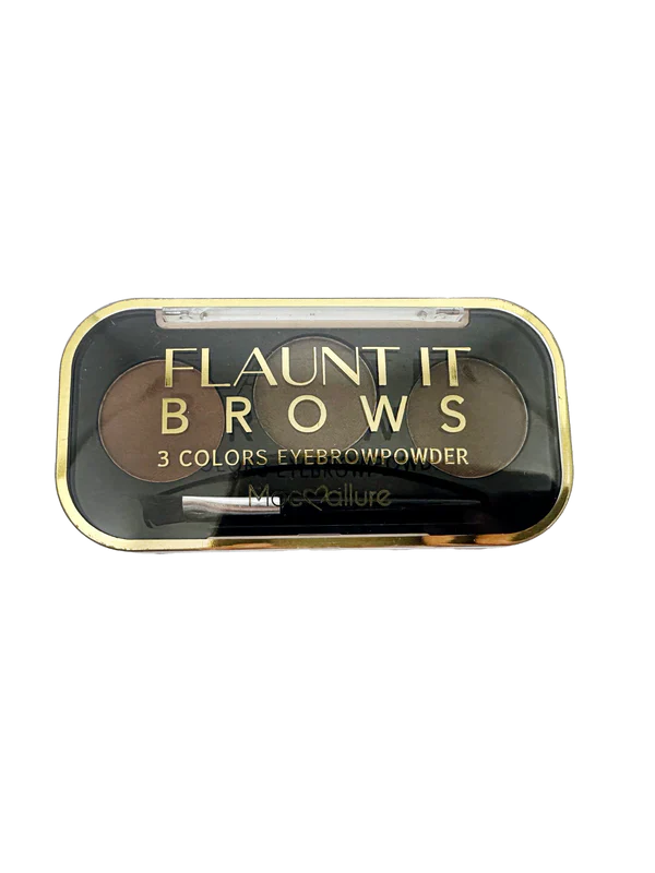Mocallure Flaunt It Brows 3 Colors Eyebrow Powder palette Mocallure