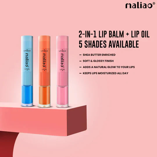Maliao 2-in-1 Lip Balm & Lip Oil Maliao