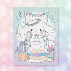 Hello kitty Cinnomoroll Palette 35 colors Hello Kitty