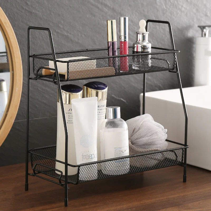 2 Layer Multi-Purpose Mini Portable Iron Organizer Cosmia.pk