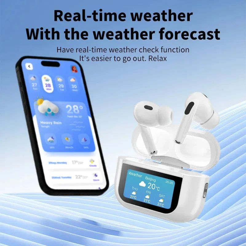 Airpods X Digital Touch Screen Cosmia.pk